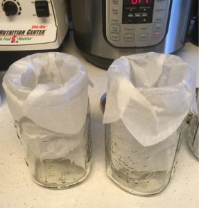 best way to make cold brew coffee empty jars with filters