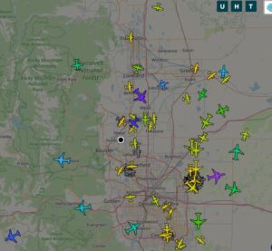 planes in the air